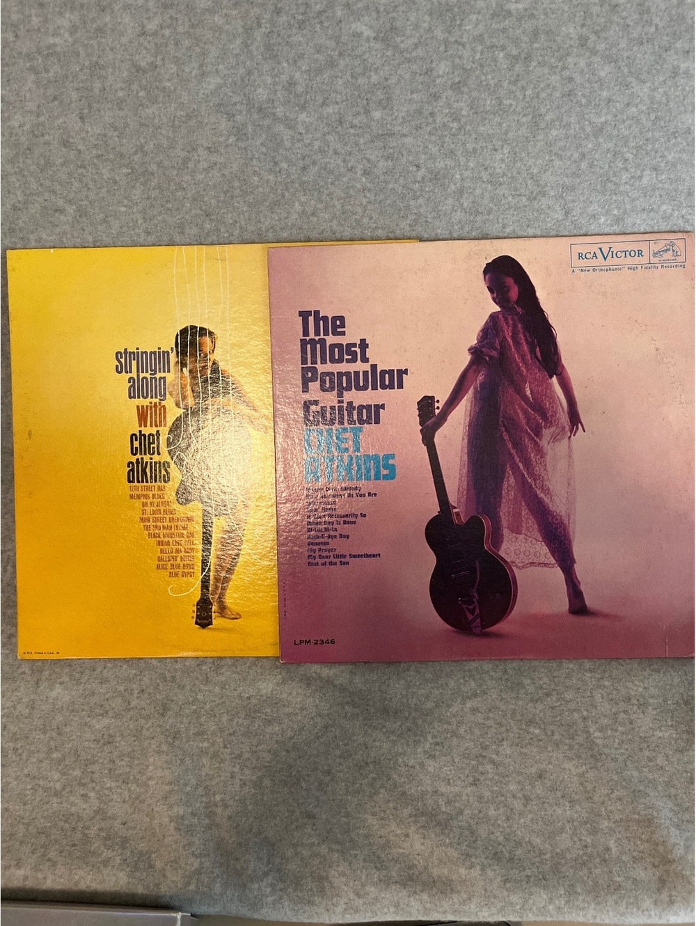 Chet Atkins The Most Popular Guitar LPM-2346 RCA Victor 1961 Mono Vinyl LP